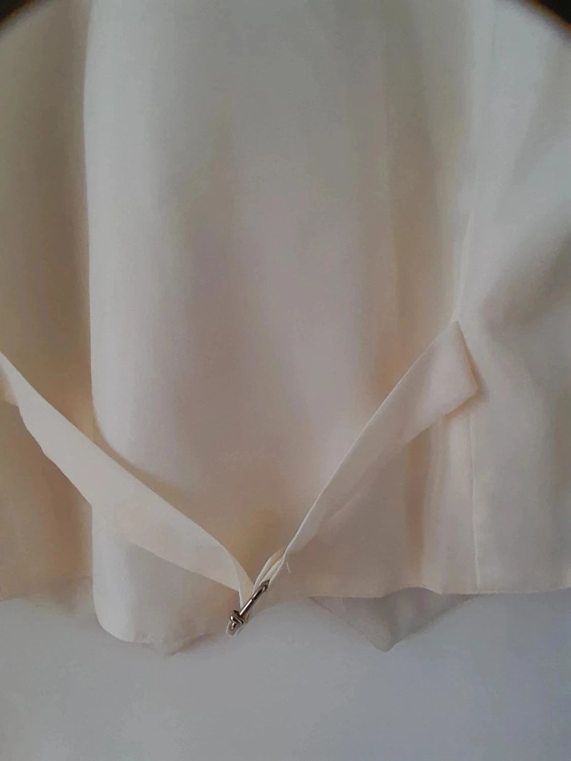 Colete de fato, cor creme e padrões cor bege, Marca Cérémonial, tamanho S – photo 7